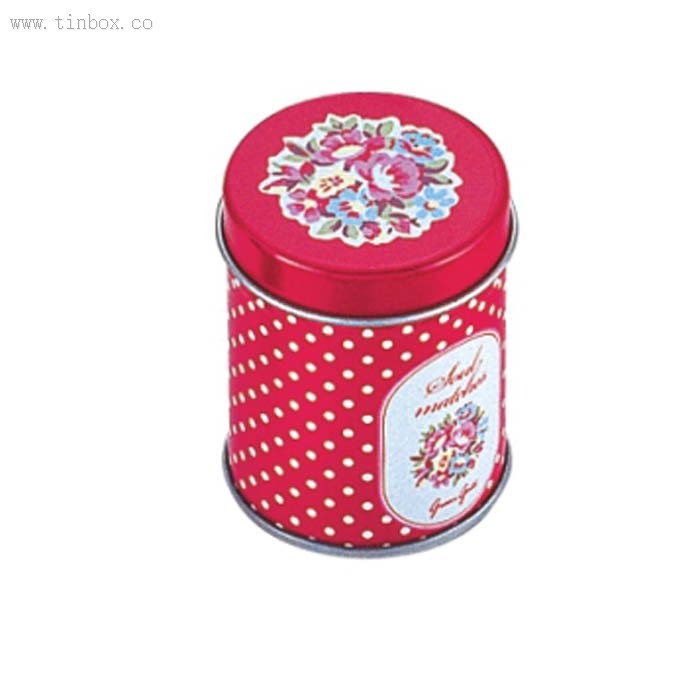 small metal candy tins