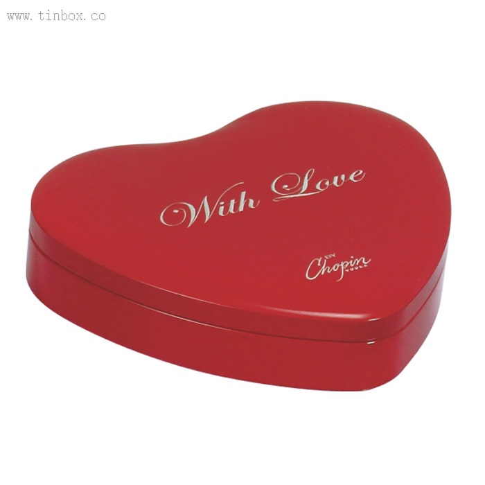 heart shaped tins with clear lids