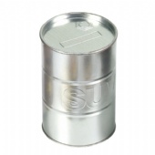 Oil Drum shaped biscuit Tin Box