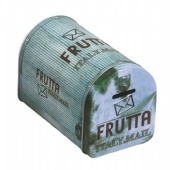 FRUTTA TTALYMAIL postbox shaped coin bank tin box