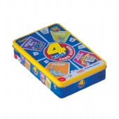 4 kids card games packaging tin box