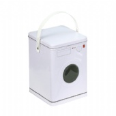 washing machine shape square tin box