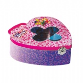 Disney window heart Tin Box