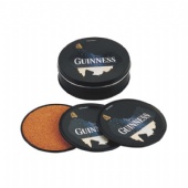 GUINNESS tin coaster