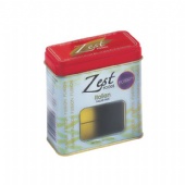 ZEST FOOD window rectangular tin box