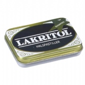 rectangular candy tin box with hinge lid