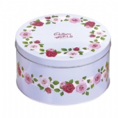 round cookies tin boxes