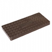 Rectangular Cookie Tin with Square Embossed lid