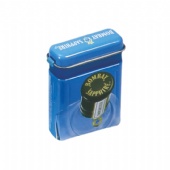 Rectangular Coffee Tea Tin Box With Plastic inner Lid