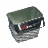 Rectangular Large Tin Ice Bucket Sign Metal Drinks Bucket