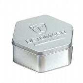 hexagon popcorn tin box