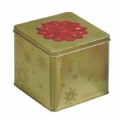 square cigarette tin box