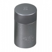 round cigarette tin box with double lid