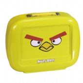 TV shaped lunch tin box with vivid embossing